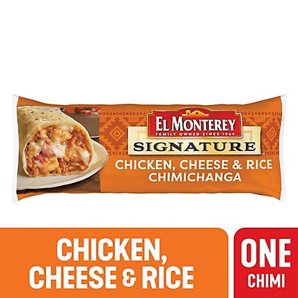 El Monterey Signature Chimichanga Chicken & Monterey Jack Cheese - 5 Oz - Image 1