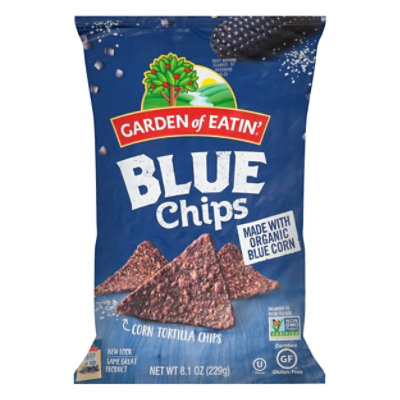 Garden of Eatin Tortilla Chips Corn Blue Chips - 8.1 Oz