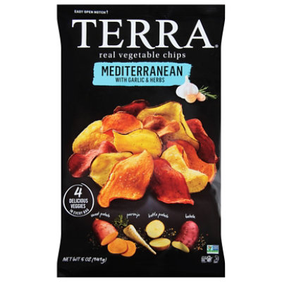 TERRA Vegetable Chips MediTERRAnean Herbs & Hint of Lemon - 5 Oz - Image 3