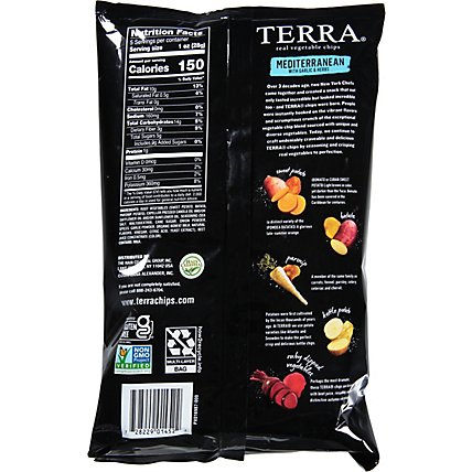TERRA Vegetable Chips MediTERRAnean Herbs & Hint of Lemon - 5 Oz - Image 4
