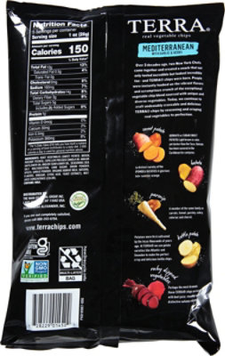 TERRA Vegetable Chips MediTERRAnean Herbs & Hint of Lemon - 5 Oz - Image 6