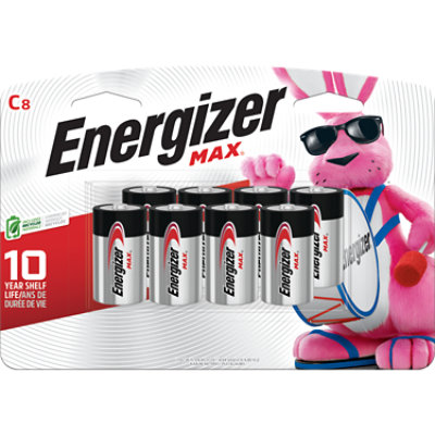 Energizer MAX C Cell Alkaline Batteries - 8 Count - Image 4