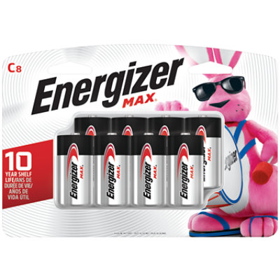 Energizer MAX C Cell Alkaline Batteries - 8 Count - Image 5