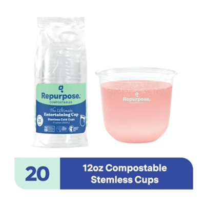 Repurpose Cup Cold 12 Ounce - 20 Count - Image 2