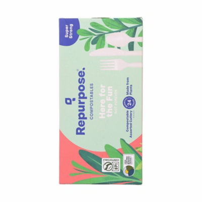 Repurpose Utensils Compostable Assorted - 24 Count - Image 4