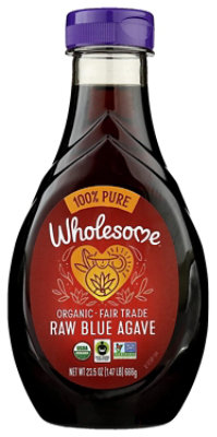 Wholesome Sweetener Low Glycemic Organic Raw Blue Agave - 23.5 Oz - Image 2