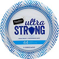 Signature SELECT Plates Paper Ultra Strong Coated 10 Inch - 44 Count - Image 2