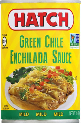 HATCH Sauce Enchilada Gluten Free Green Chile Mild Can - 15 Oz - Image 2