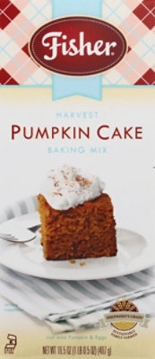 Fisher Harvest Pumpkin Cake Baking Mix - 16.5 Oz - Image 2