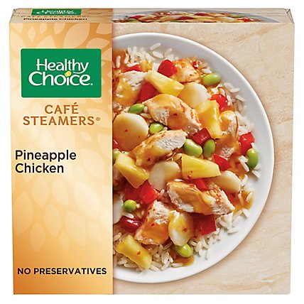 Healthy Choice Cafe Steamers Pineapple Chicken Frozen Meal - 9.9 Oz - Image 2