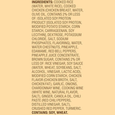 Healthy Choice Cafe Steamers Pineapple Chicken Frozen Meal - 9.9 Oz - Image 5