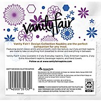 Vanity Fair Everyday Casual Napkins Design Collection Printed 2 Ply - 80 Count - Image 4