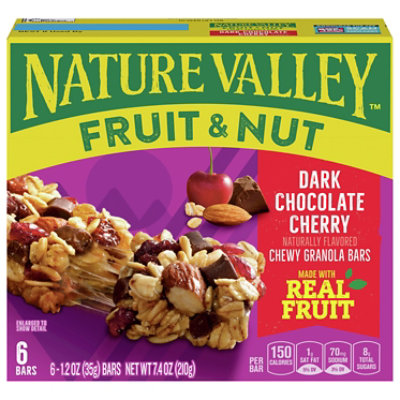 Nature Valley Granola Bars Chewy Trail Mix Dark Chocolate Cherry - 6-1.2 Oz - Image 3