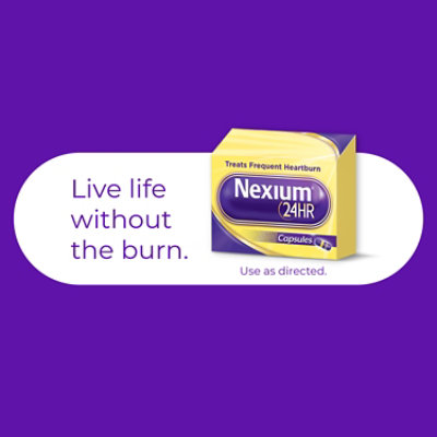 Nexium 24HR Delayed Release Heartburn Relief Capsule Esomeprazole Magnesium Acid Reducer - 14 Count - Image 3