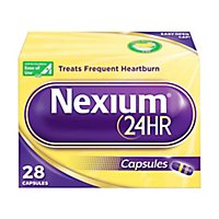 Nexium 24HR Delayed Release Heartburn Relief Capsule Esomeprazole Magnesium Acid Reducer - 28 Count - Image 2