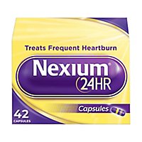 Nexium 24HR Delayed Release Heartburn Relief Capsule Esomeprazole Magnesium Acid Reducer - 42 Count - Image 2