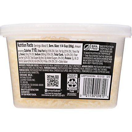 Primo Taglio Cheese Four Cheese Blend Shredded - 5 Oz - Image 2