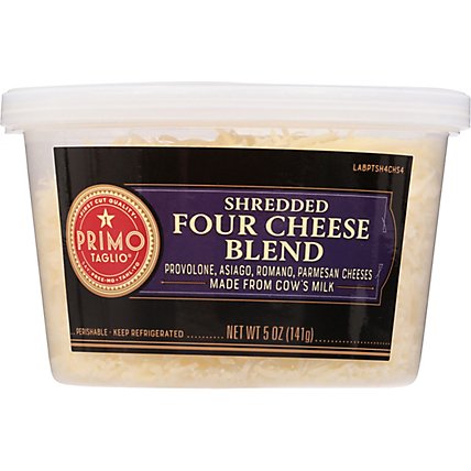 Primo Taglio Cheese Four Cheese Blend Shredded - 5 Oz - Image 2