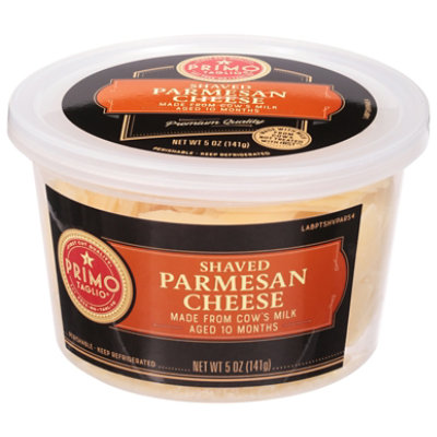 Primo Taglio Shaved Parmesan Cheese - 5 Oz