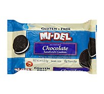 Mi-Del Gluten Free Chocolate Sandwich Cookies - 8 Oz