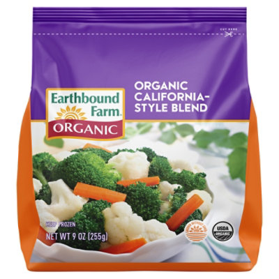 Earthbound Farm Organic Vegetable Blend California Style - 10 Oz