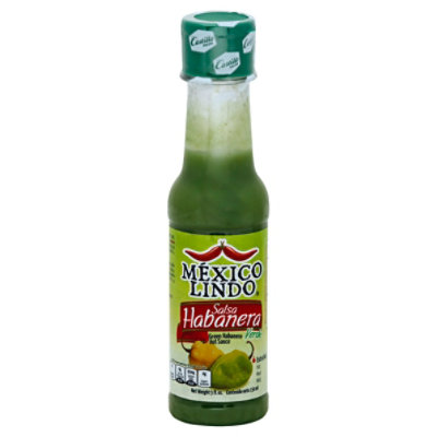 Castillo Salsa Habanera Green Extra Hot Bottle - 5 Fl. Oz. - Image 1