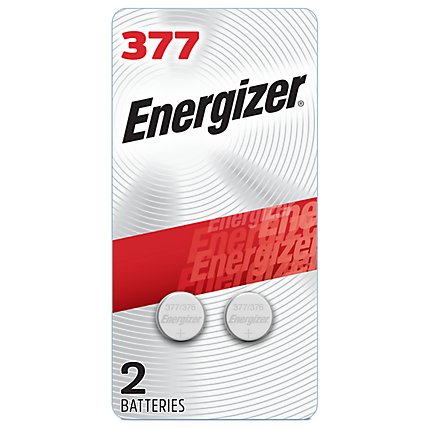 Energizer Batteries Watch Electronic 1.55 V 377 - 2 Count - Image 2