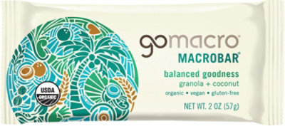 GoMacro Goodness Granola Coconut Macrobar - 2 Oz - Image 2