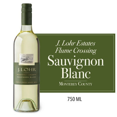 J. Lohr Estates Flume Crossing Sauvignon Blanc Wine - 750 Ml