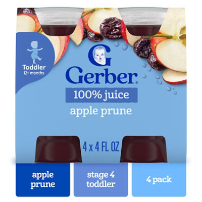 Gerber Apple Prune Fruit Juice Bottle - 6-4 Fl. Oz. - Image 1