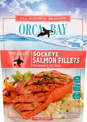 Orca Bay Fish Salmon Sockeye Fillets - 10 Oz - Image 2