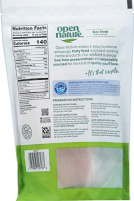 Open Nature Mahi Mahi Fillets Wild Caught - 12 Oz - Image 6