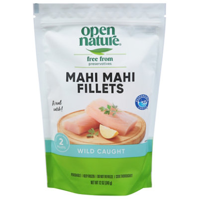 Open Nature Mahi Mahi Fillets Wild Caught - 12 Oz - Image 1