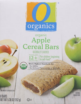 O Organics Organic Cereal Bars Apple - 8-0.67 Oz - Image 2