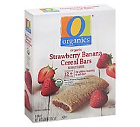 O Organics Organic Cereal Bars Strawberry - 8-0.67 Oz