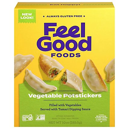 Feel Good Foods Potstickers Vegetable - 10 Oz - Image 2