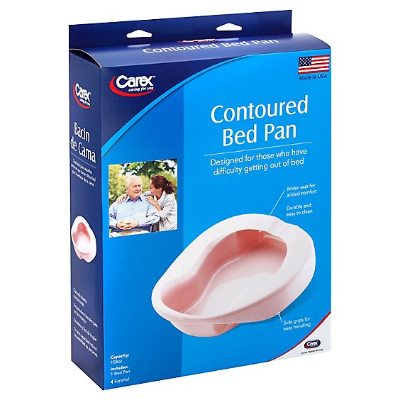 Carex Contoured Bed Pan - Each