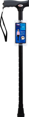 Carex Soft Grip Derby Black Cane - Each - Image 2