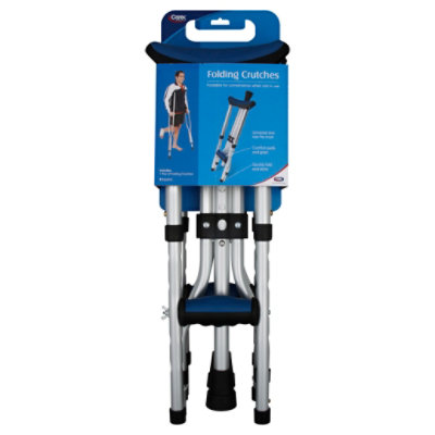 Carex Folding Crutches 2 Count Haggen