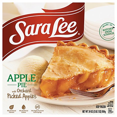 Sara Lee Pie Oven Fresh Apple - 34 Oz