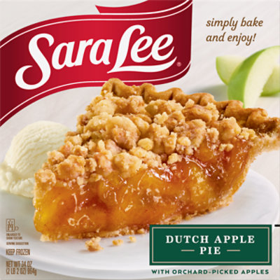 Applepieページ ケラスターゼ Sara Lee Pie Oven Fresh Dutch Apple - 34 Oz - safeway