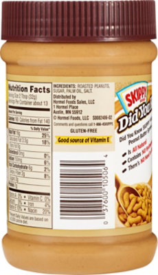 SKIPPY Natural Peanut Butter Spread Creamy - 15 Oz - Image 6