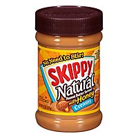 SKIPPY Natural Peanut Butter Spread Creamy with Honey - 15 Oz - Image 1