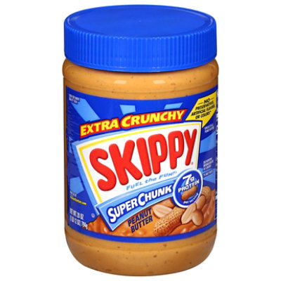 SKIPPY Peanut Butter Spread Super Chunk Extra Crunchy - 28 Oz - Image 3