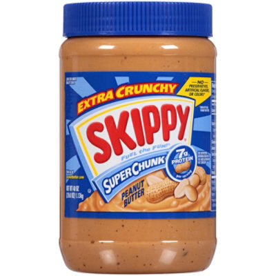 SKIPPY Peanut Butter Spread Super Chunk Extra Crunchy - 40 Oz - Image 2