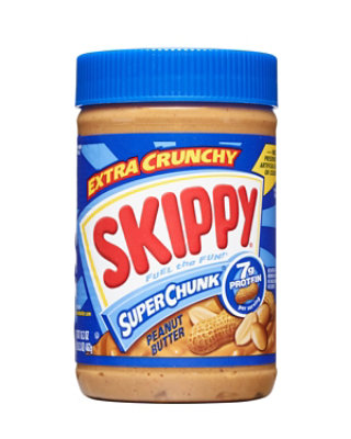 SKIPPY Peanut Butter Spread Super Chunk Extra Crunchy - 16.3 Oz