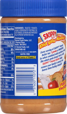 SKIPPY Peanut Butter Spread Super Chunk Extra Crunchy - 16.3 Oz - Image 6