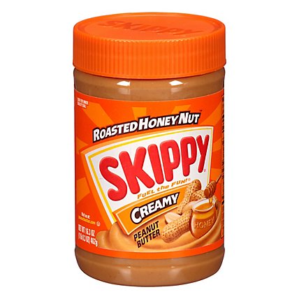 SKIPPY Peanut Butter Spread Creamy Roasted Honey Nut - 16.3 Oz - Image 1