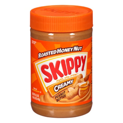 SKIPPY Peanut Butter Spread Creamy Roasted Honey Nut - 16.3 Oz