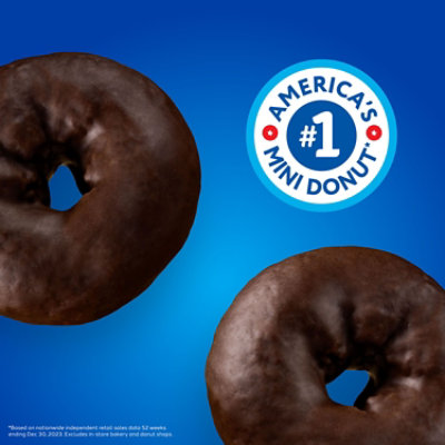 Hostess Donettes Double Chocolate Mini Breakfast Donuts Bag - 10.75 Oz - Image 3